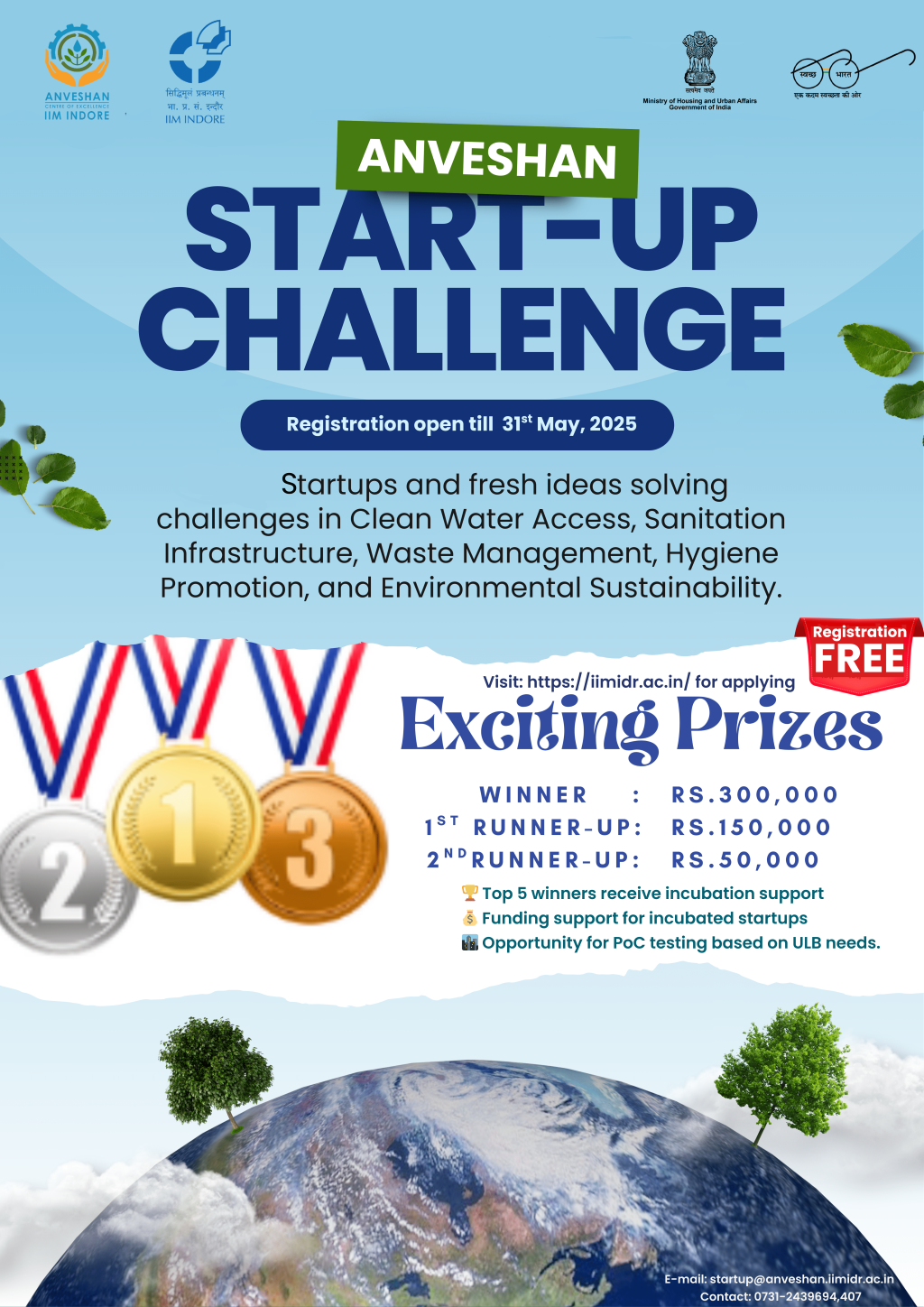 Anveshan Start-up Challenge 2025